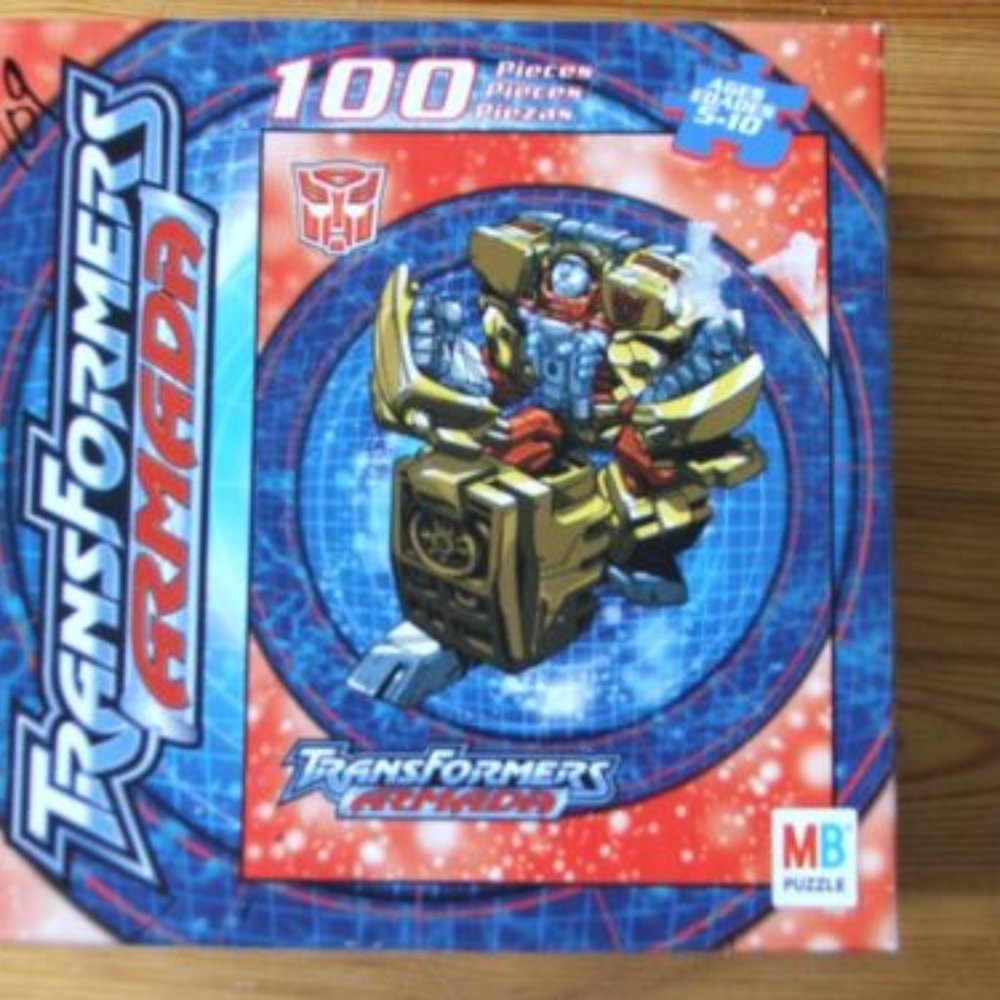 Hasbro TRANSFORMERS Armada 100 Piece Jigsaw Puzzle COMPLETE (P5)